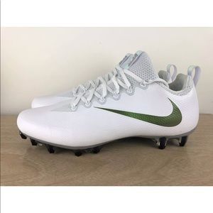 all white untouchable cleats